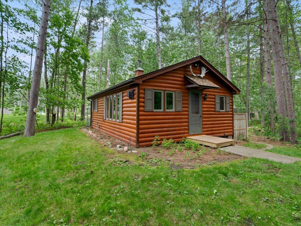 An inviting guest cabin enhances the estate's multi-generational appeal and entertaining potential.