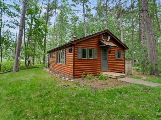 An inviting guest cabin enhances the estate's multi-generational appeal and entertaining potential.