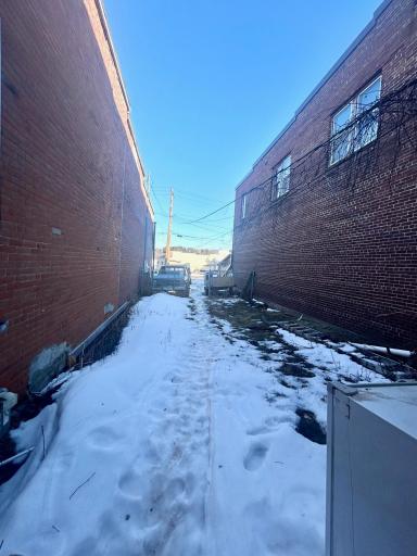 Plenty of room in the back for parking and...