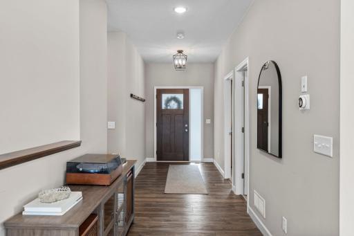 Walk in and hang up your coat! You guests will love entering into the inviting foyer.