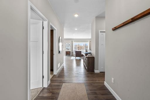 Soak in the expansive views from the front of the home all the way to the back of the home.