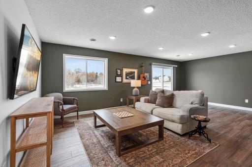 The basement was recently finished with the same features as the main level giving this home a cohesive feel.