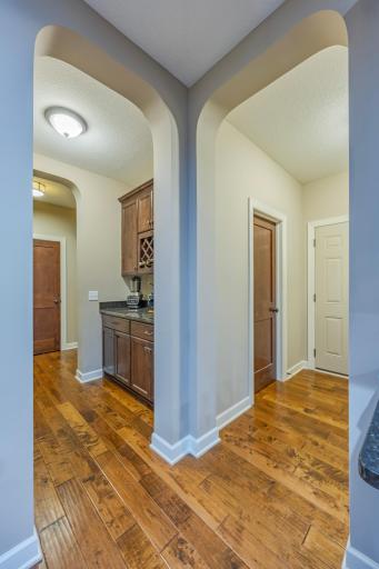 Walk-through Butler's Pantry to Back Hallway