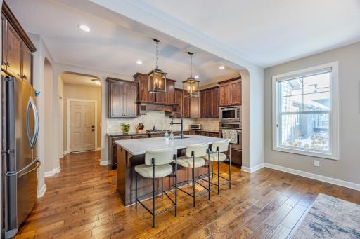 Open concept Kitchen leading to Dining Room!