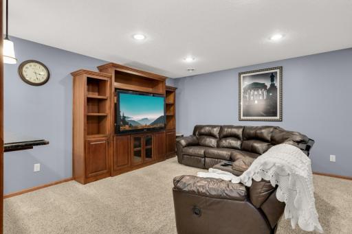 Custom Built-in Entertainment Cabinet.