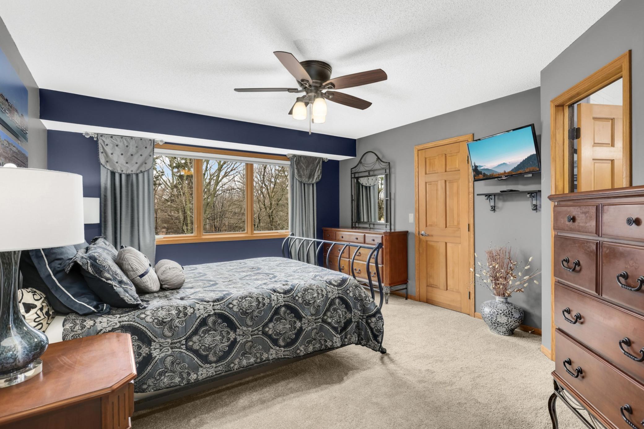 Primary Bedroom. Walk in closet and ensuite.