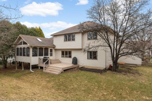 Magnificent Magnolia Tree on the South East side of the home is the talk of the neighborhood when it is in bloom & is in direct view from the screen porch and deck.
