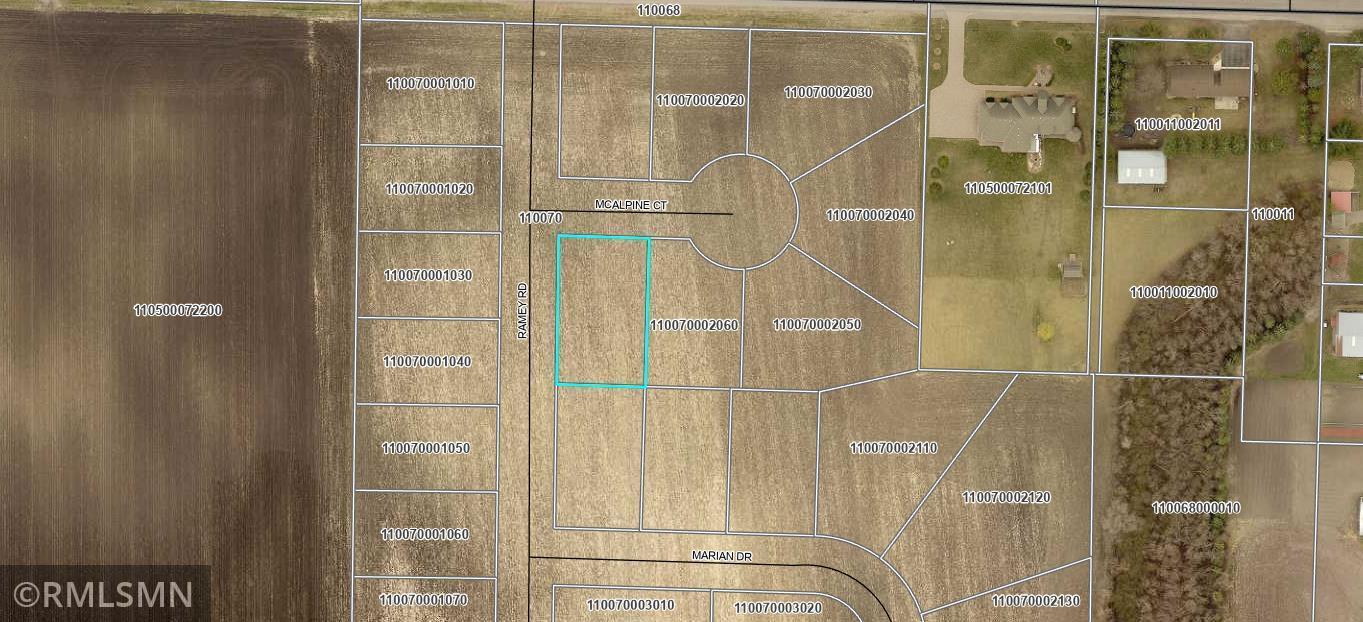 Here is the beacon map showing the lot location in the development.