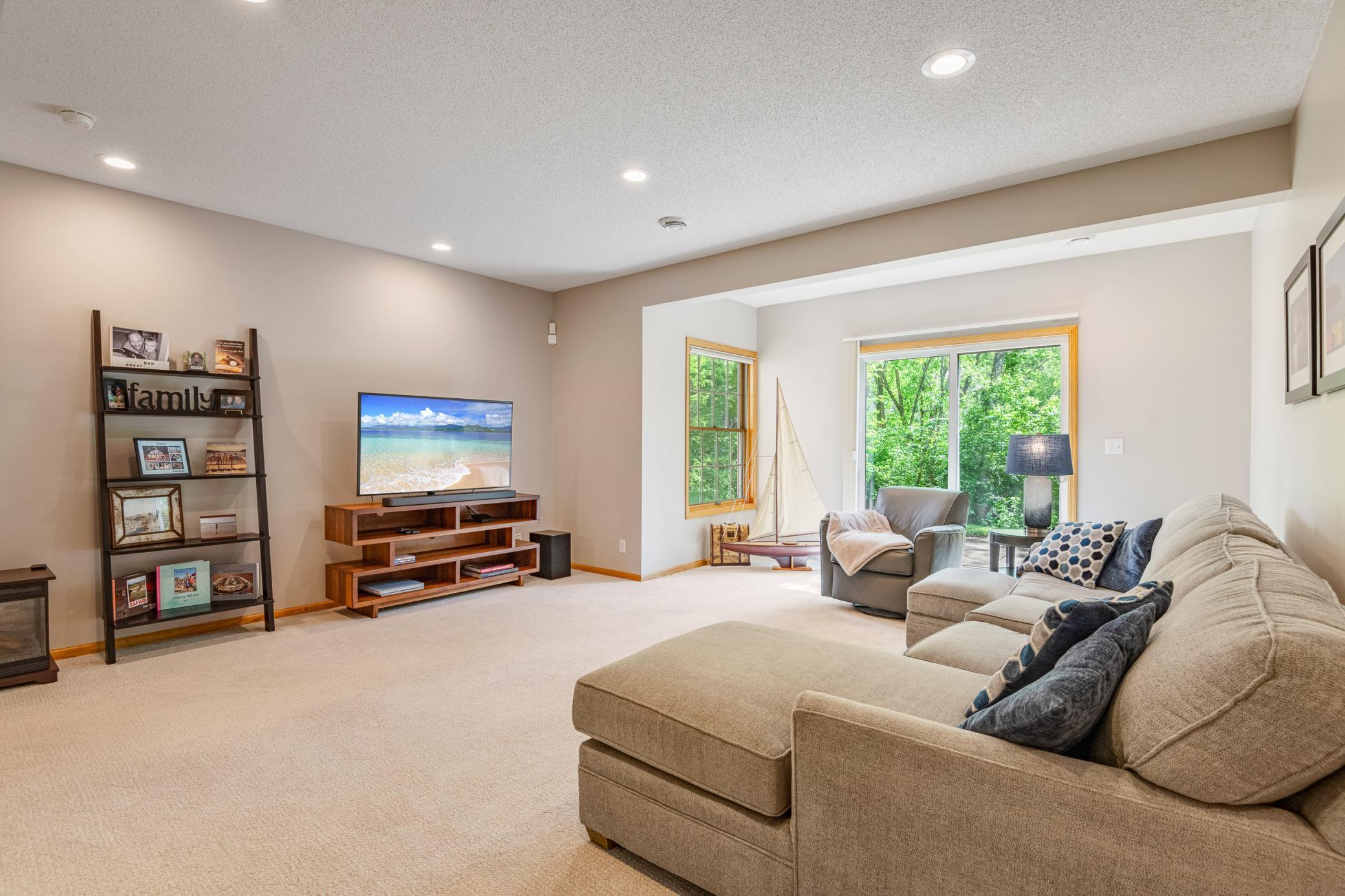 Expansive family room