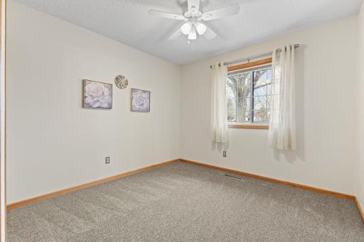 The second bedroom (with closet) could be used as a guest bedroom, office or creative space!