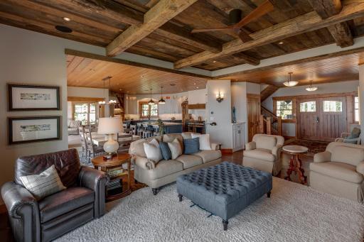 Open floor plan main floor