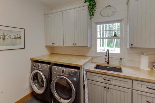 Main floor laundry