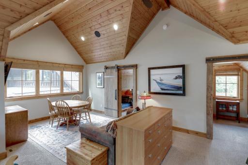 bunk house above garage