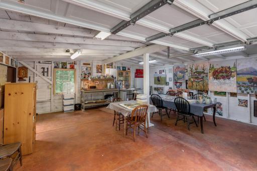 Old garage converted to studio