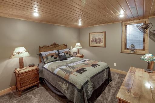 Lower level bedroom
