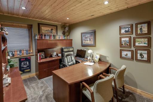 bedroom used as office down