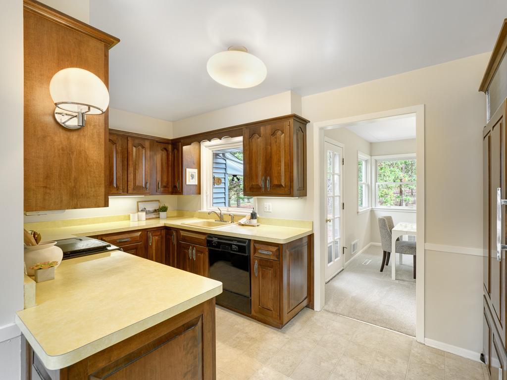 Enjoy the view while cooking in the kitchen
