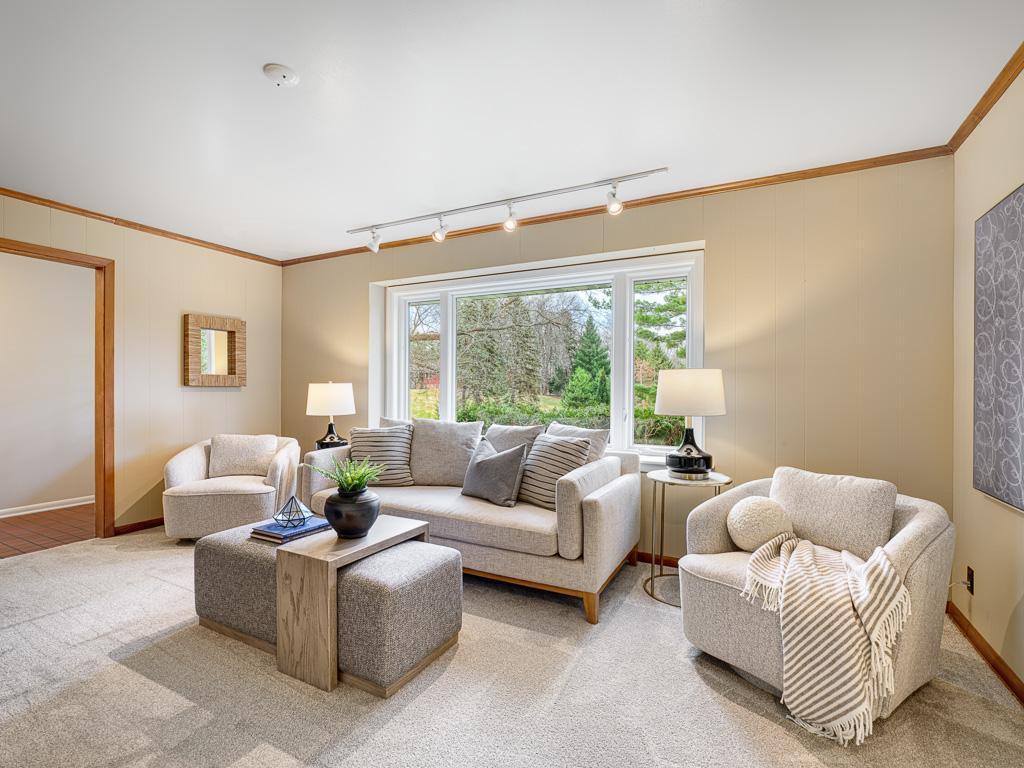 Smooth, inviting flow throughout the main living spaces