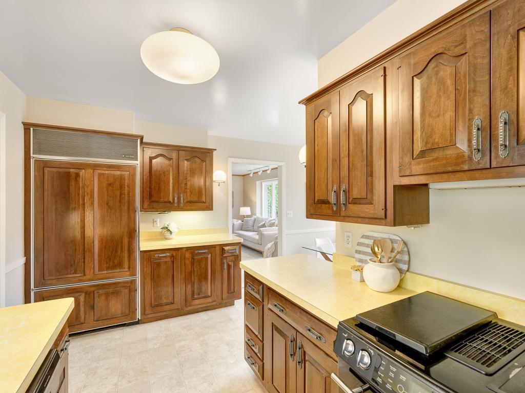 Kitchen with abundant storage for all your essentials