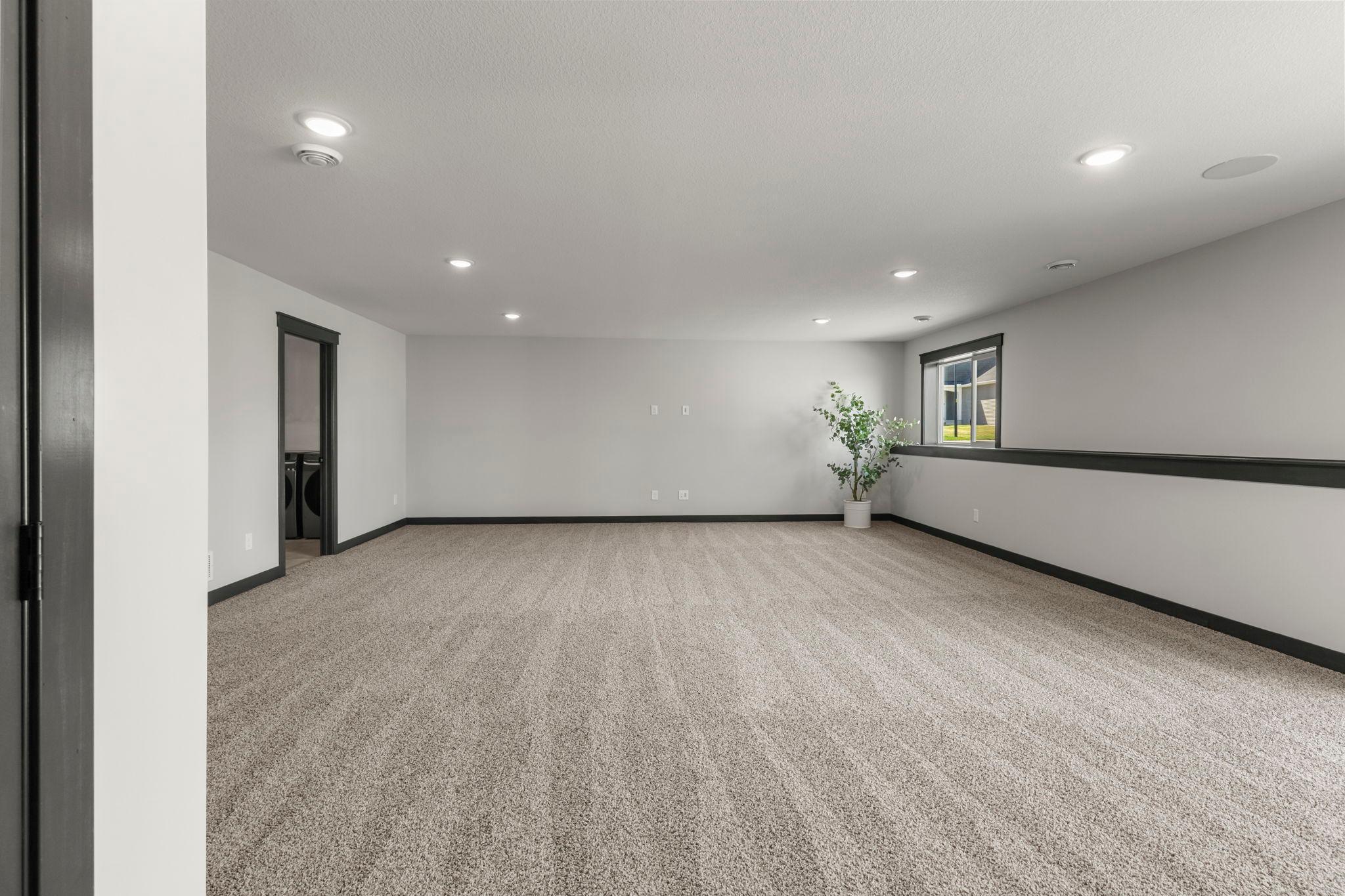 Fully finished basement offers a great retreat!