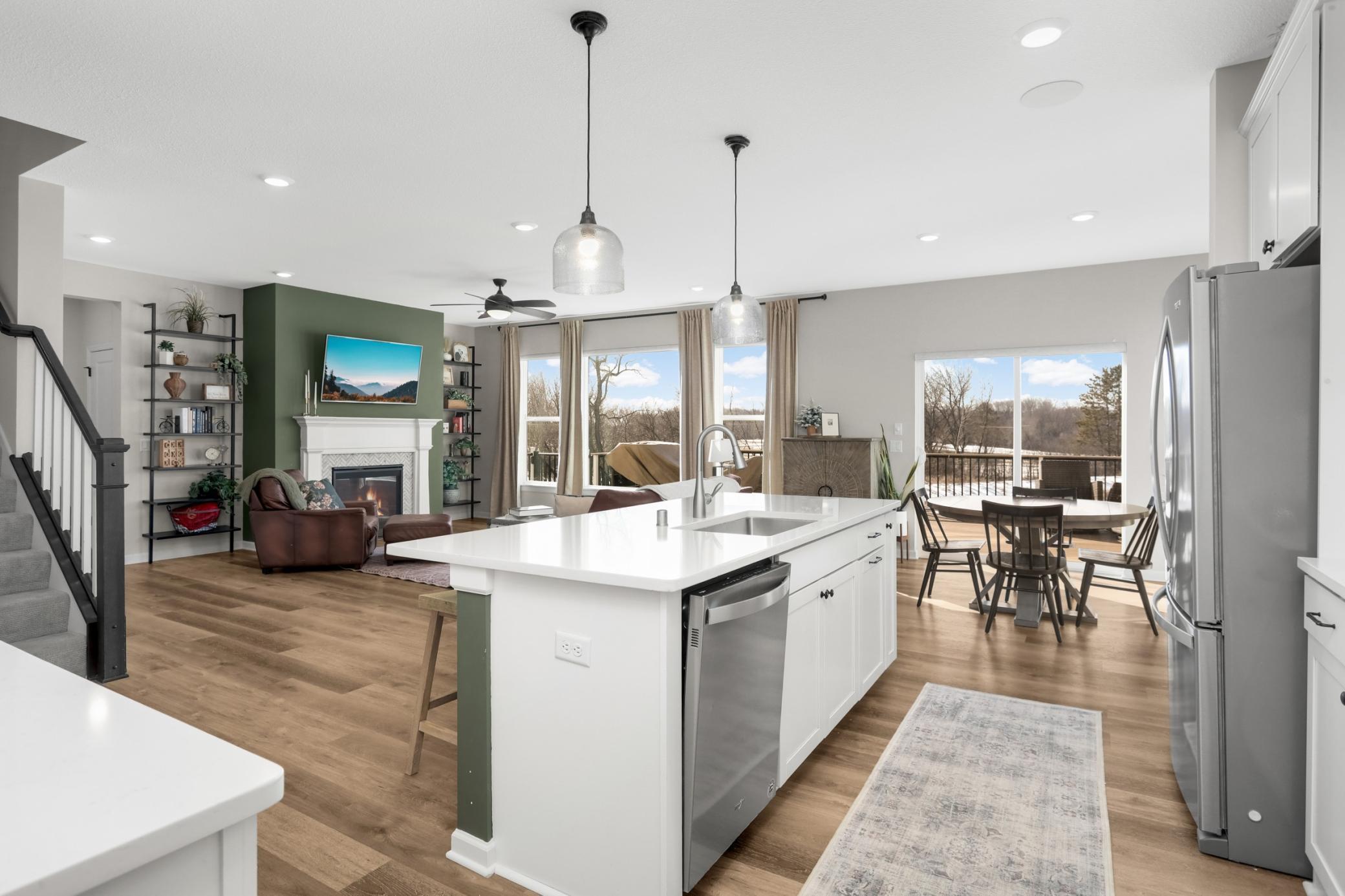 This floorplan is fantastic for entertaining.