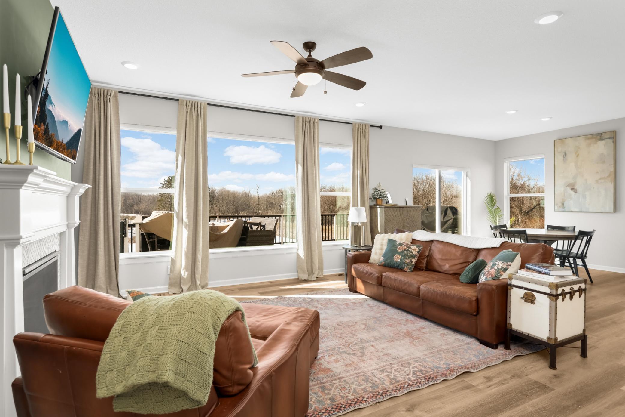 Another view of the living room.