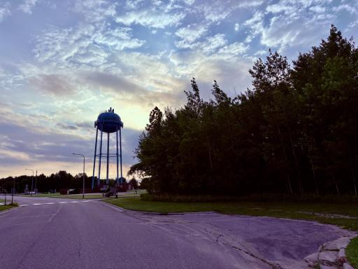 Great Warroad water tower views