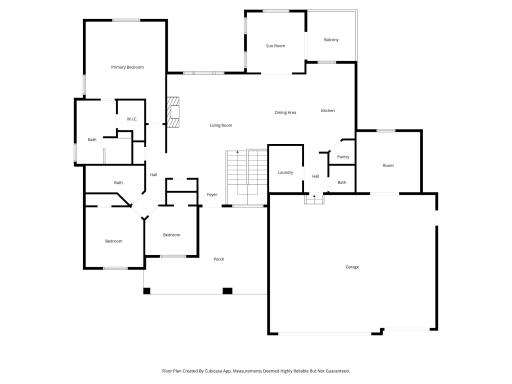 Main Level Floor Plan