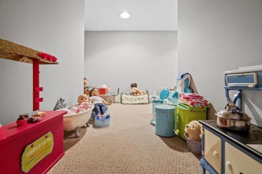 Under the stair storage or secret hide-away for kids.