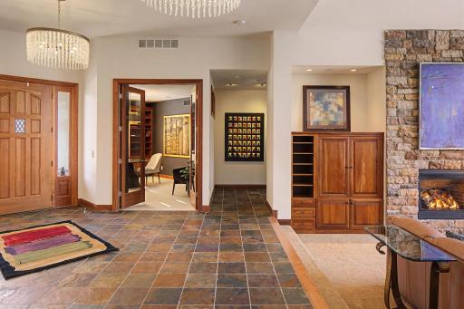 Entry-Foyer-Office-Hallway to Primary Suite
