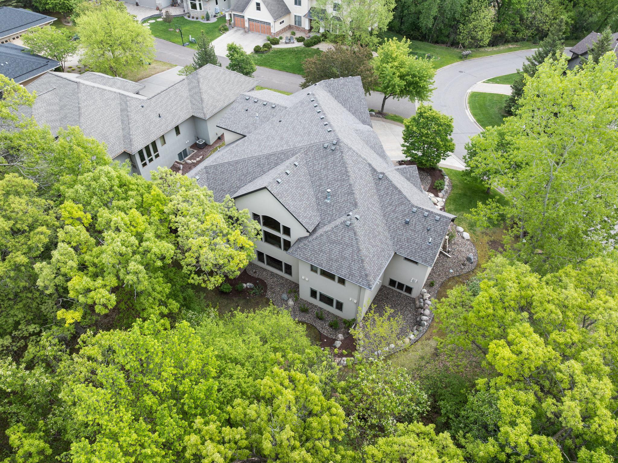 View from rear of home