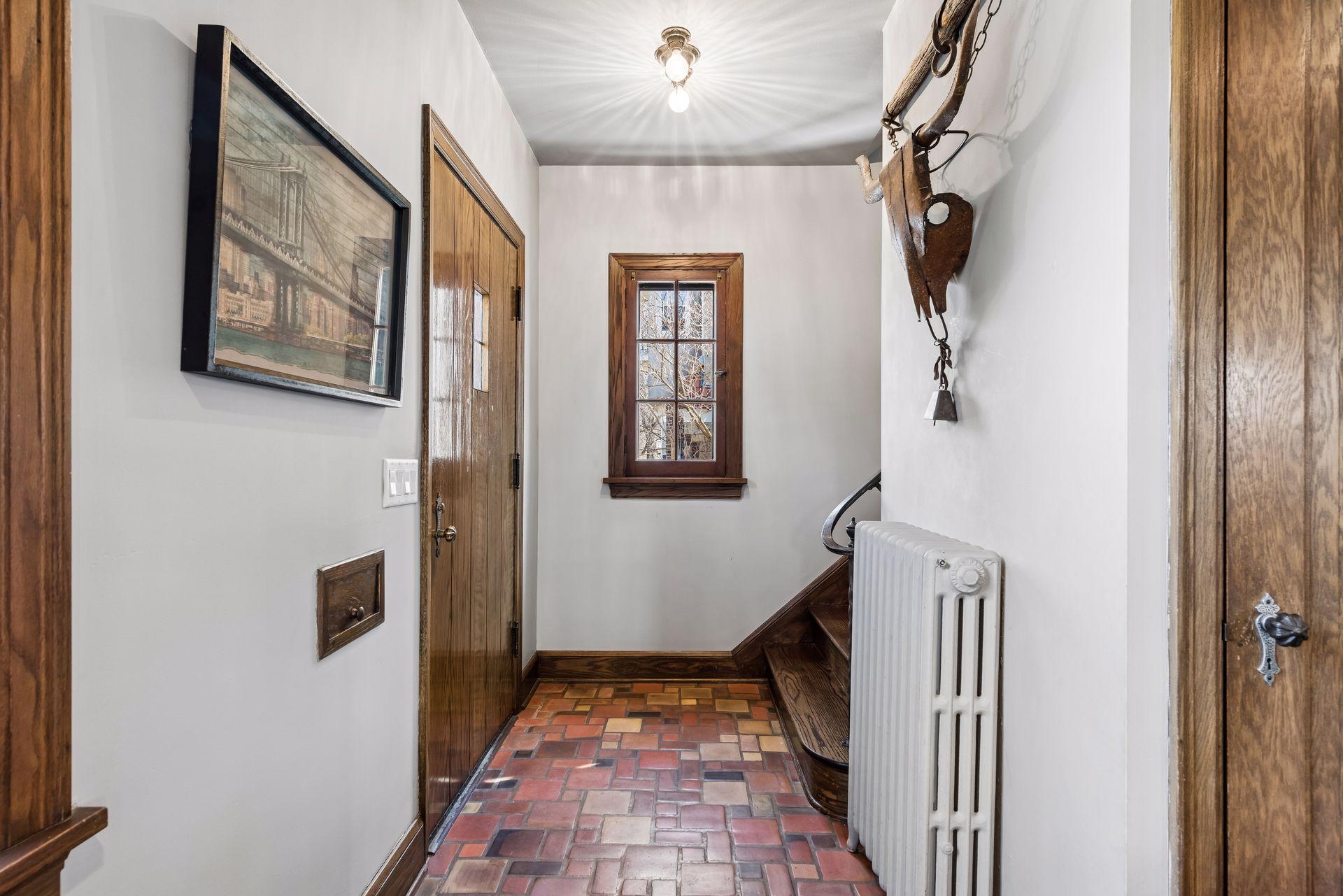 Lovely tile entryway