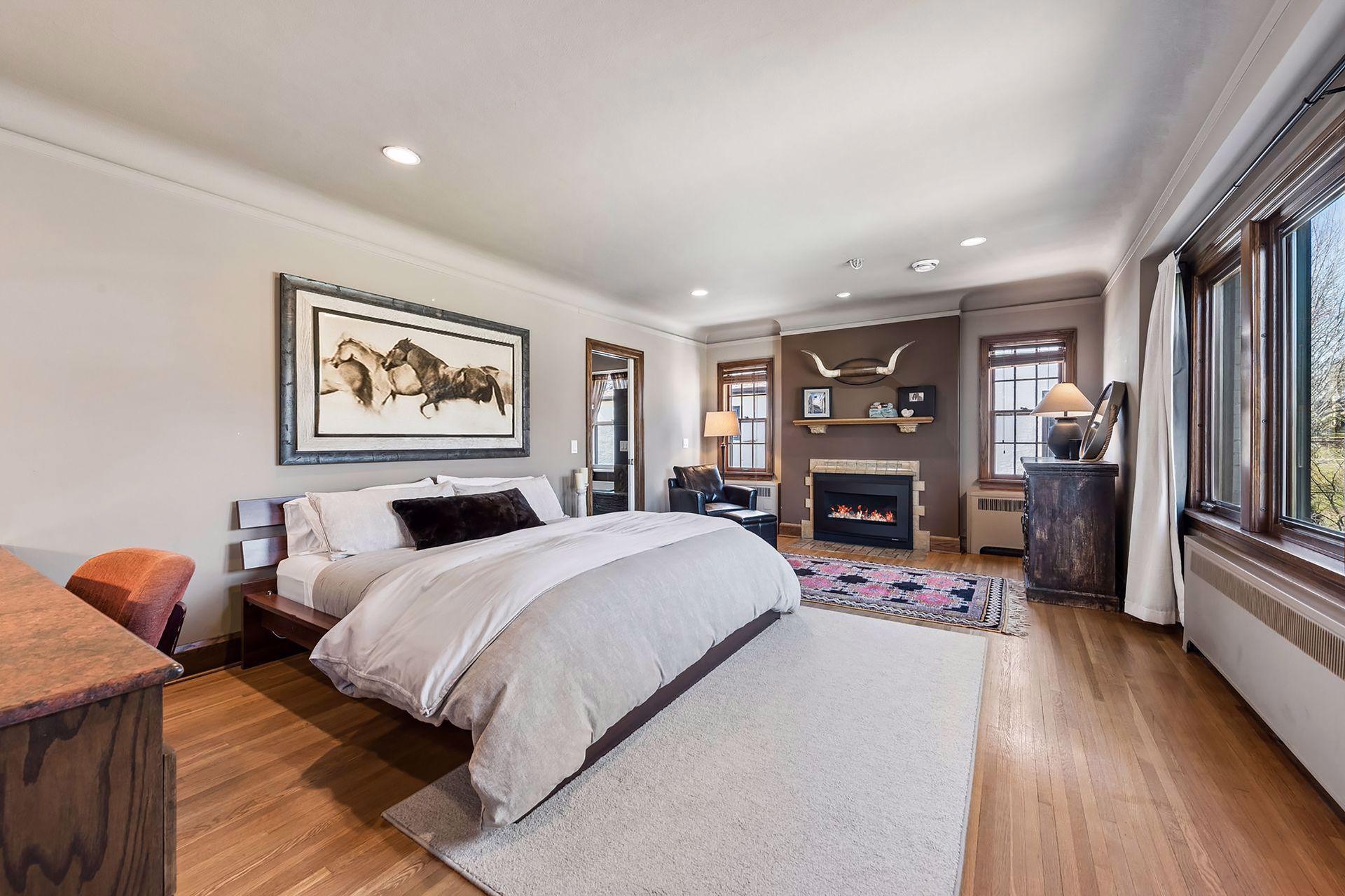 Primary suite is luxurious