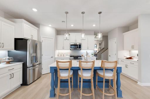 Photo of model home, colors and finishes may vary.