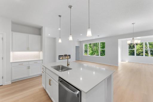 Enjoy views of your beautiful wooded yard from the kitchen!