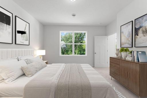 Owner's Suite - Photo is virtually staged.