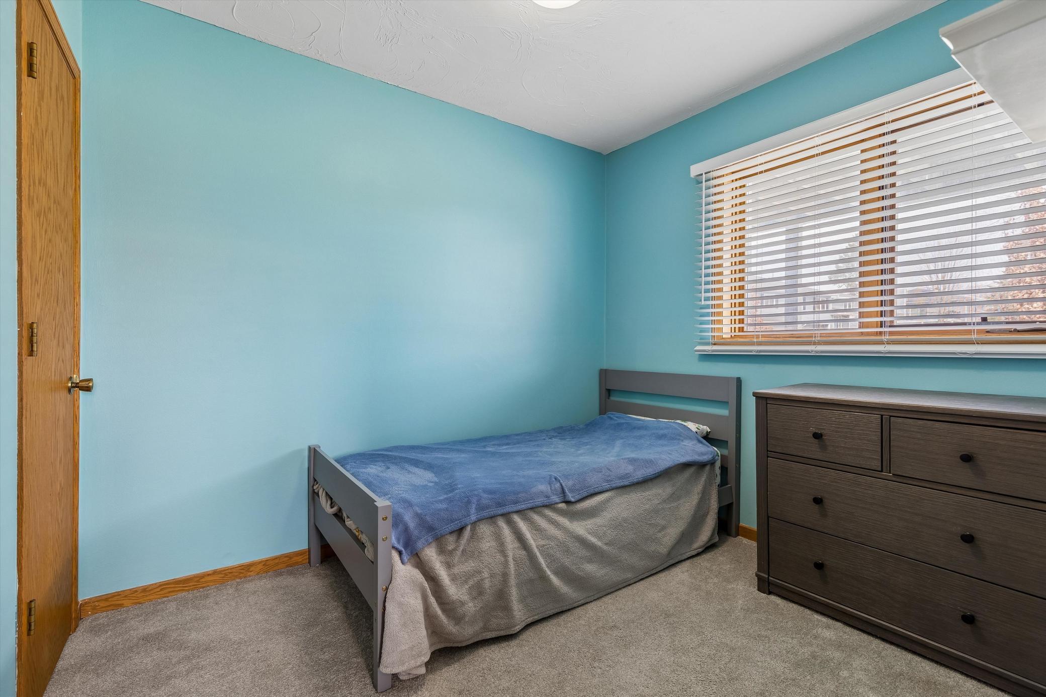 The 3rd bedroom is on the lower level.