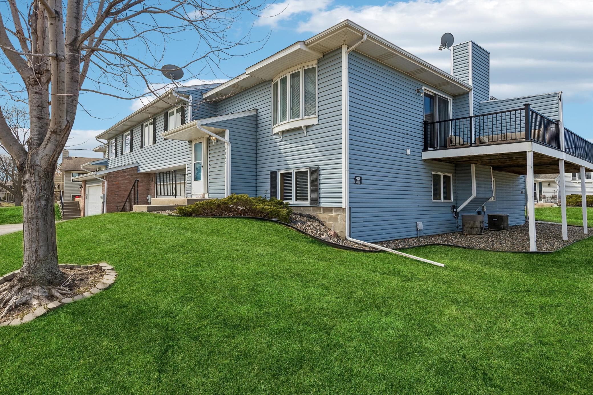 Stunning yard on a corner lot!