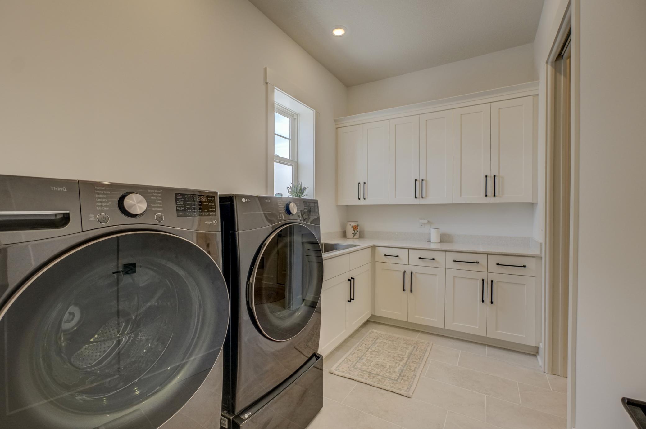 Main level laundry