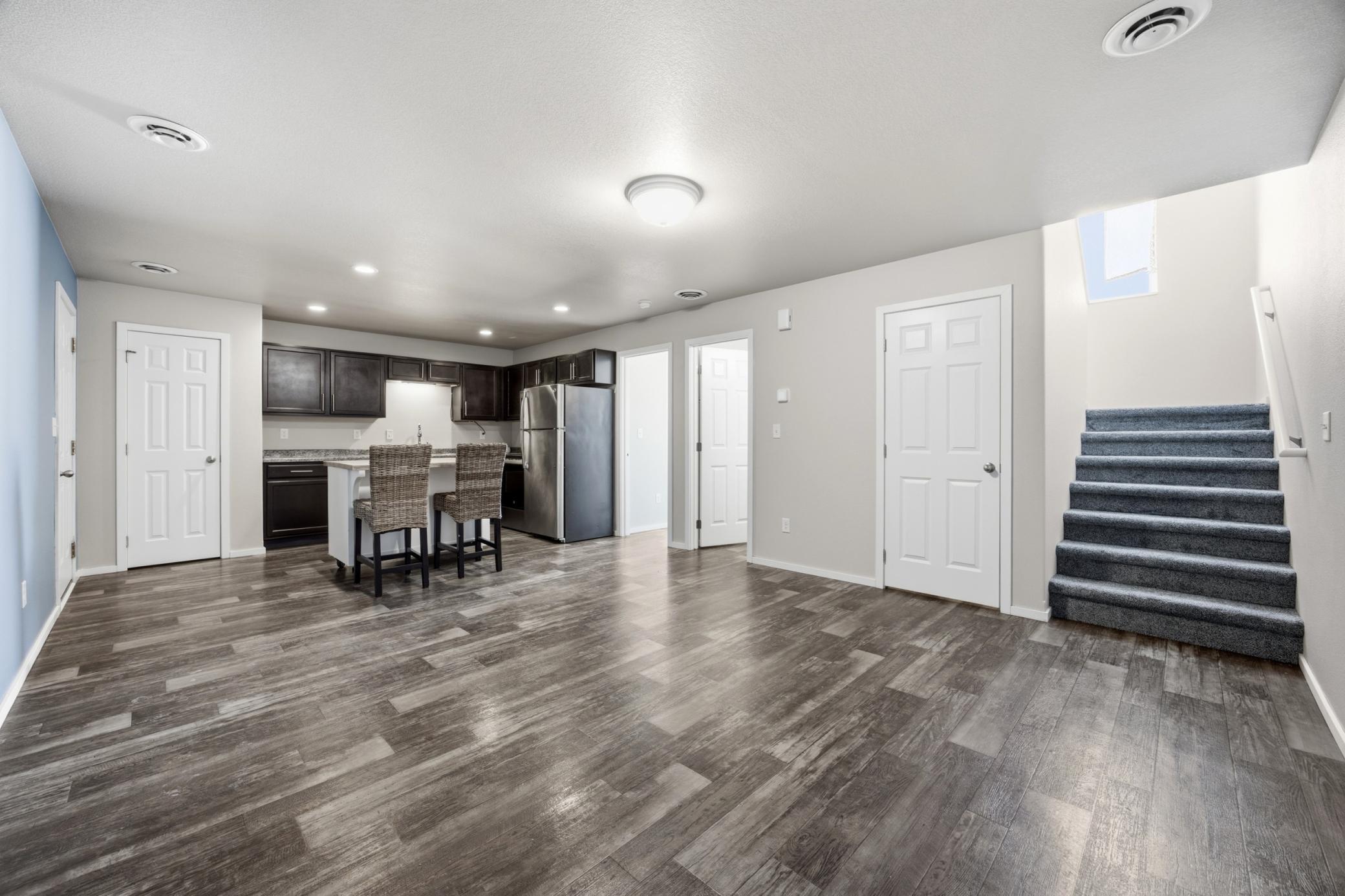Living Room & Kitchen