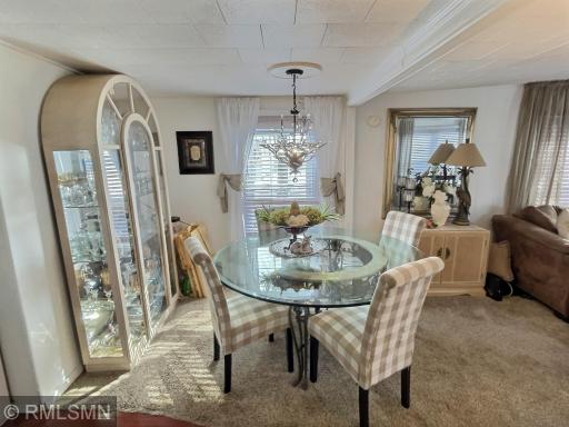 This great dining area provides a comforting area to dine or entertain.