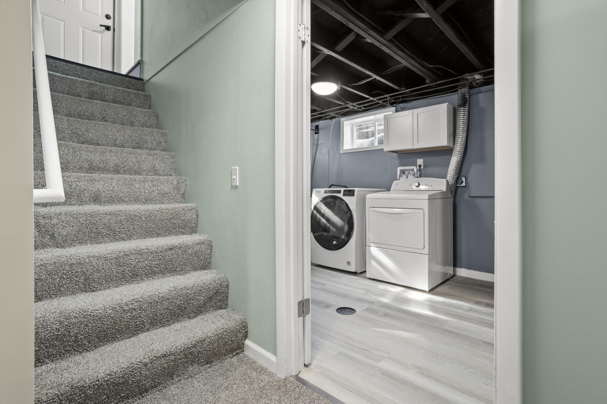 Basement landing