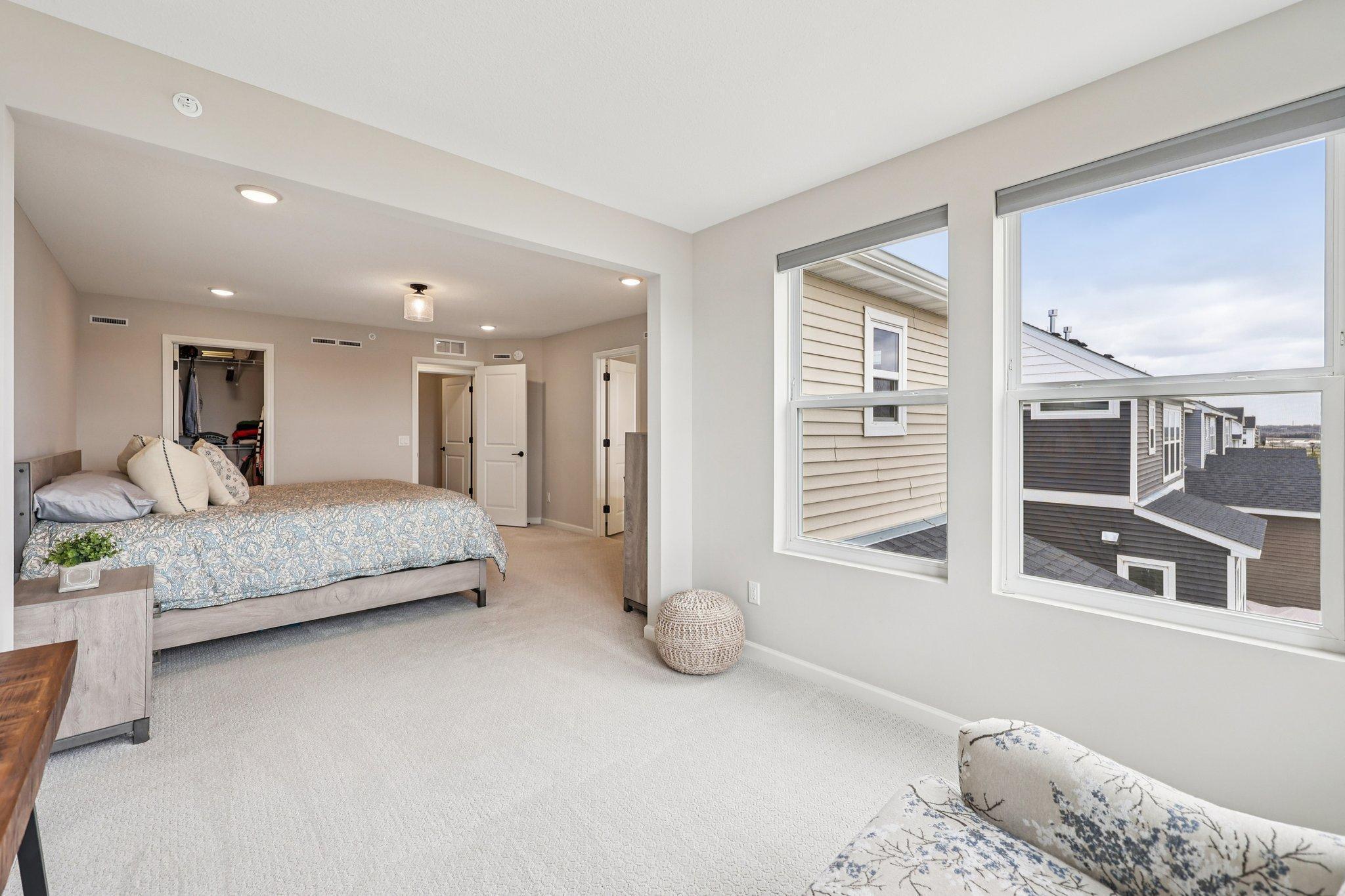 Primary bedroom bonus room