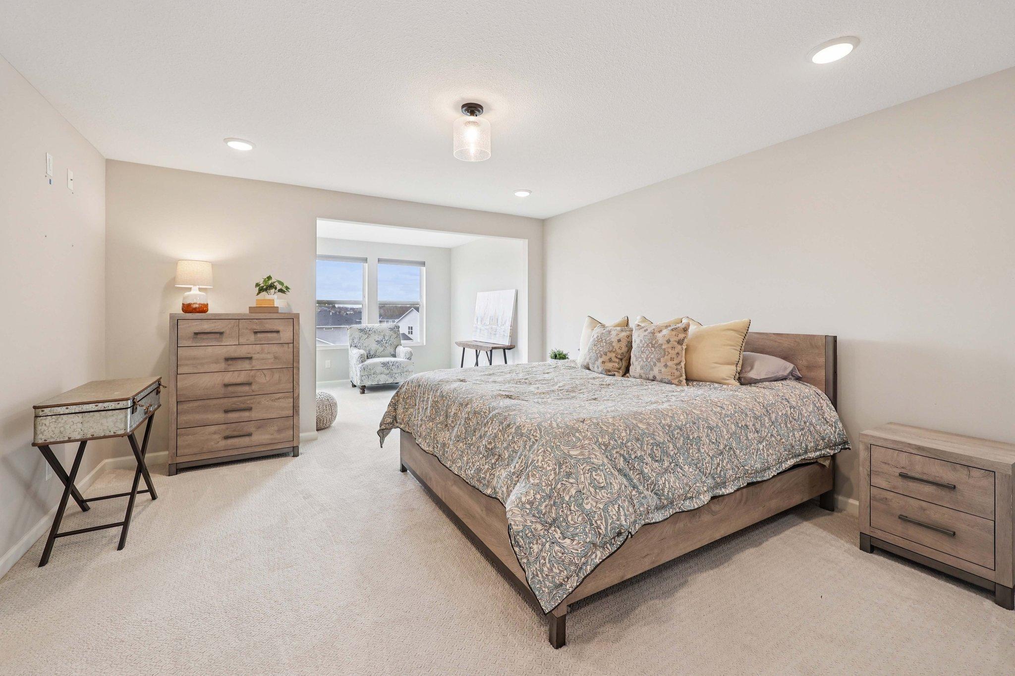 Primary Bedroom with Bonus room