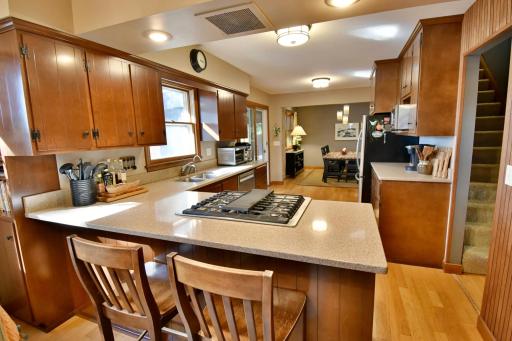 Bright and Open Kitchen with an Abundance of Counter Space and Storage!!!