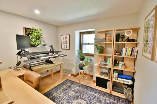 Upper-Level Bedroom Four of Four Currently Being Used as a Home Office!!!