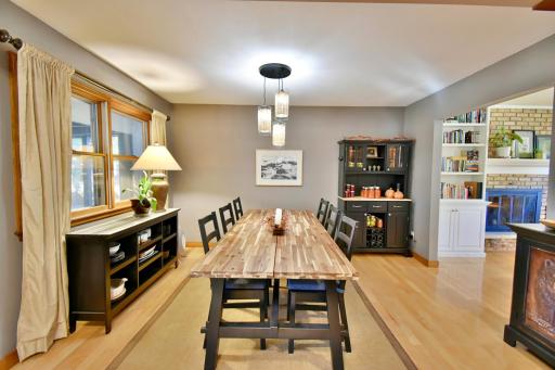 Elegant Dining Room Area Open to Both the Kitchen and Living Rooms!!!