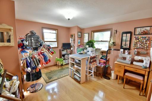 Upper-Level Bedroom Three of Four Currently Being Used as a Craft Room!!!