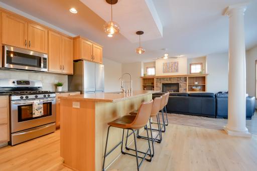 Updated lighting, KitchenAid refrigerator, GE microwave (2025)