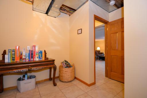 Lower level flex space / multi-purpose area
